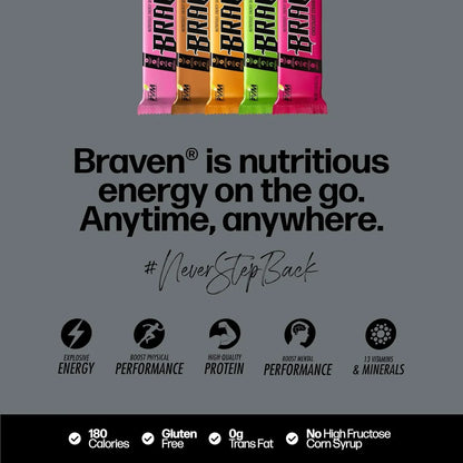 Nutritious Energy Bar On The Go Variety Pack (10 Pack)