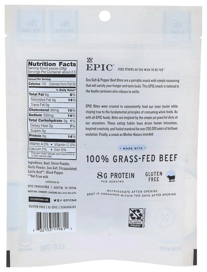 Sea Salt And Pepper Beef Bites
