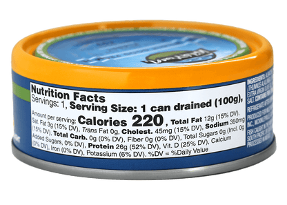 Albacore Solid Wild Tuna In Extra Virgin Olive Oil