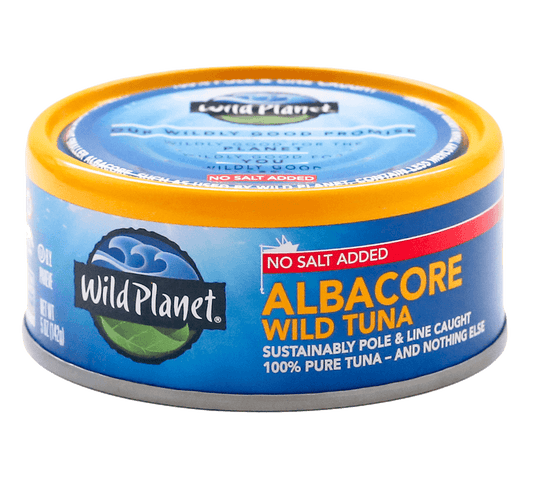 Albacore Wild Tuna No Salt Added