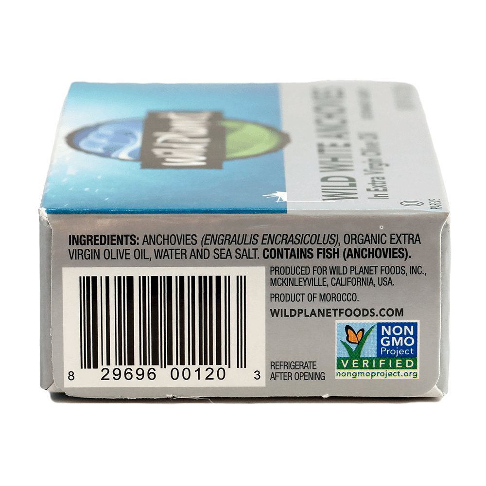 Wild White Anchovies In Extra Virgin Olive Oil