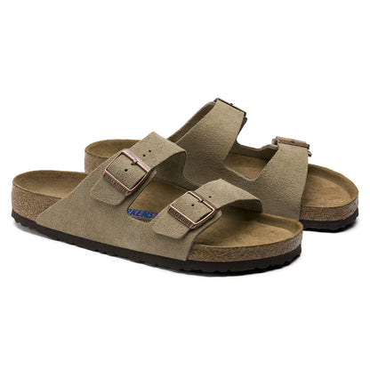 Birkenstock Arizona Suede with Soft Footbed