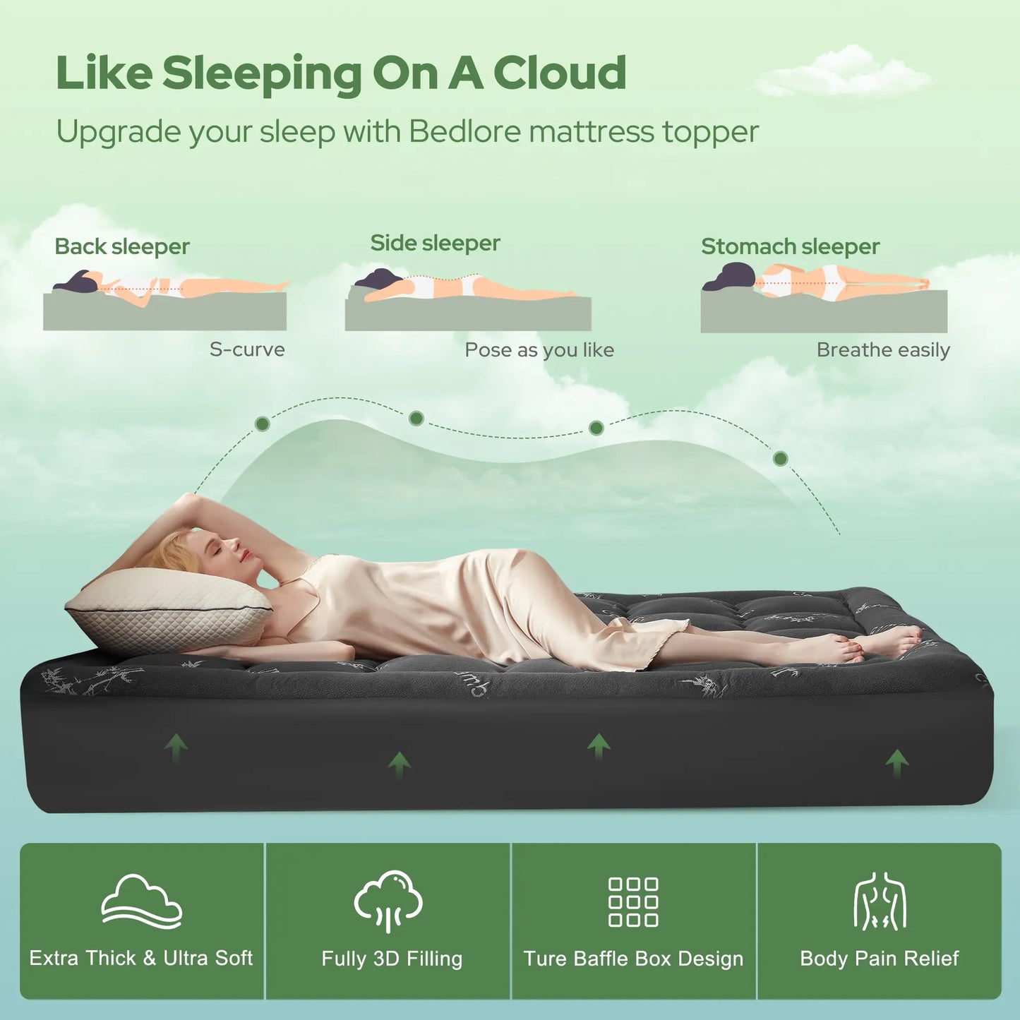 Soft Cooling Mattress Pad for Canadian Homes