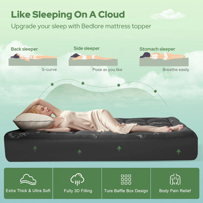 Soft Cooling Mattress Pad for Canadian Homes