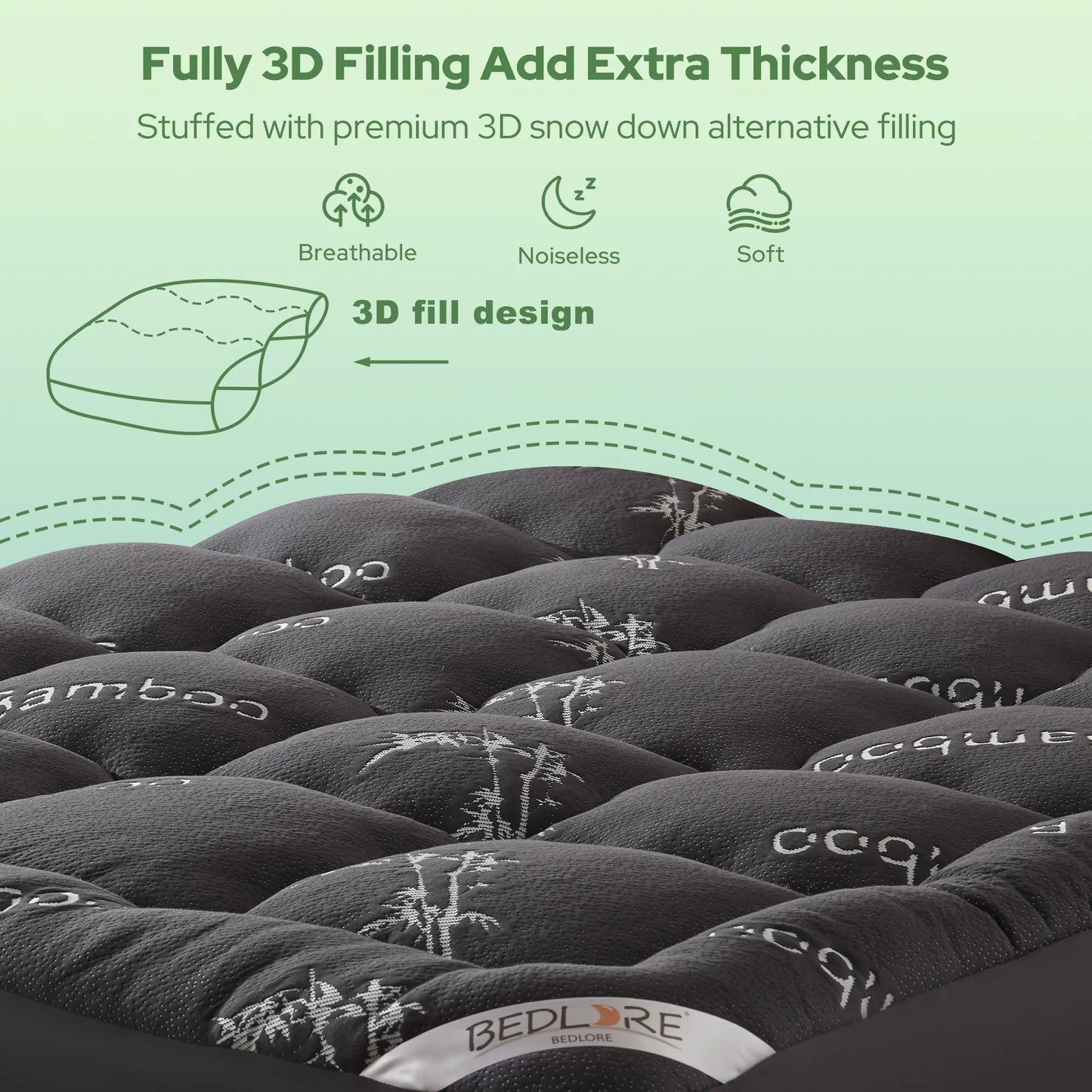 Soft Cooling Mattress Pad for Canadian Homes