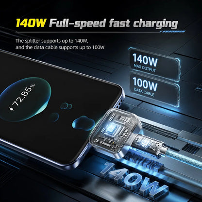 140W USB-C Battery Guard Adapter