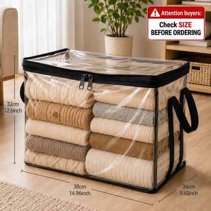 Large Clear Stuffed Animal Storage Bag