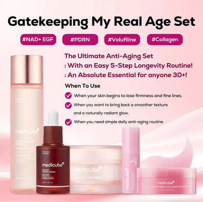 [NEW] [medicube] Glow, Firm & Hydrate In One 5-Step Routine