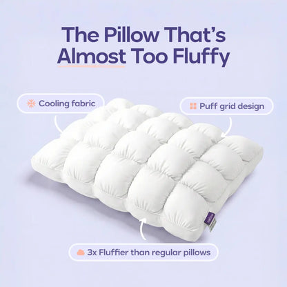 Mellow Sleep Cloud-Like Cooling Puff Pillow