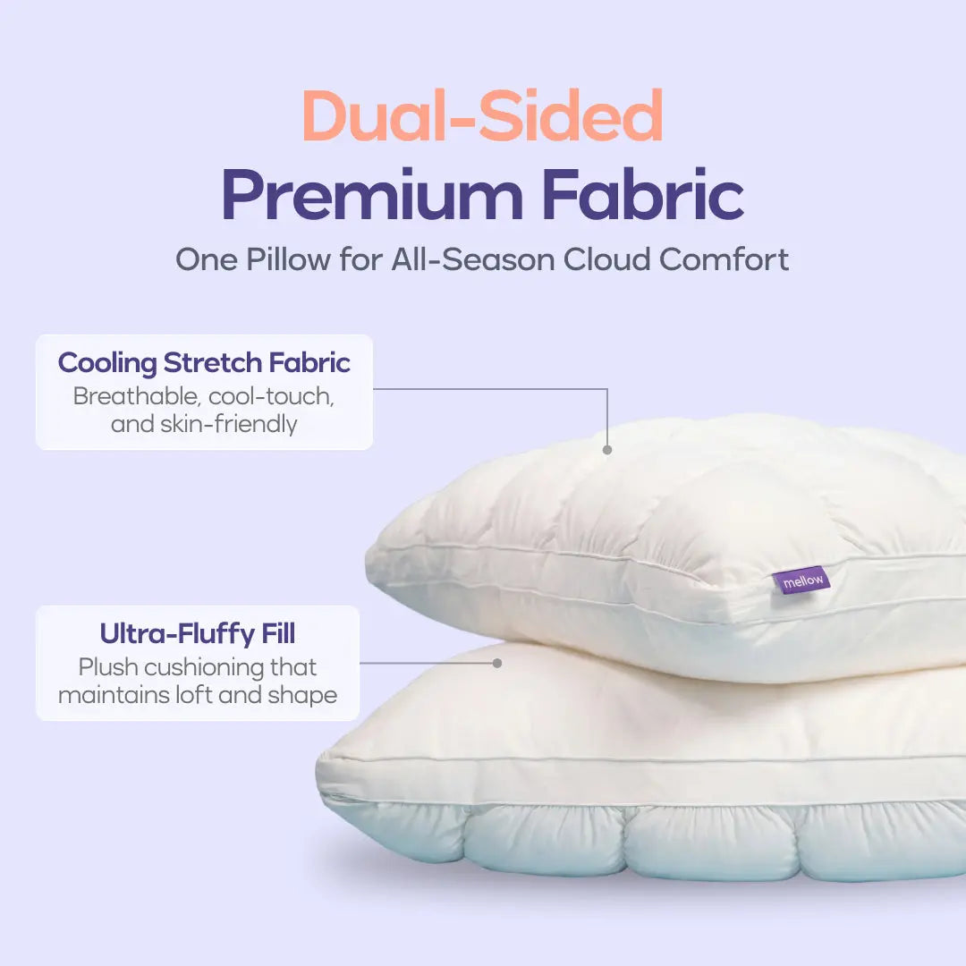 Mellow Sleep Cloud-Like Cooling Puff Pillow