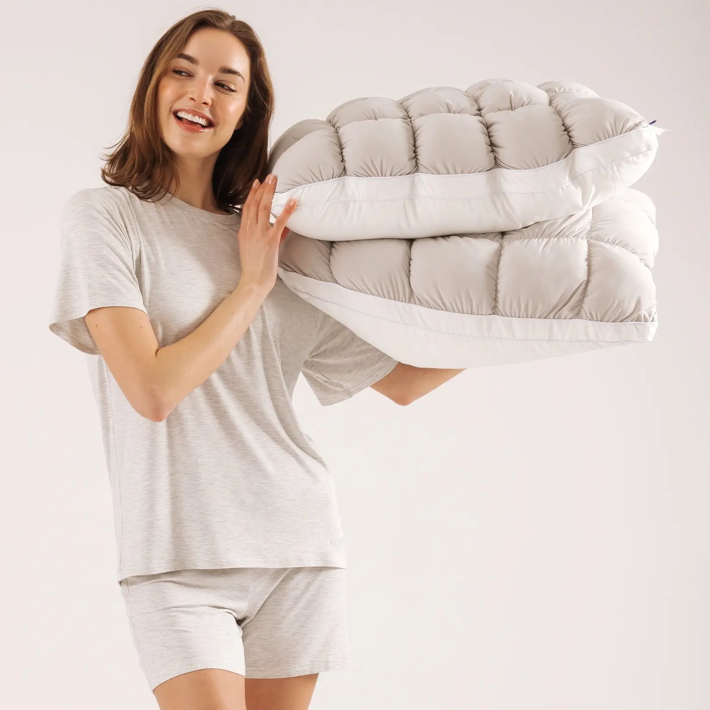 Mellow Sleep Cloud-Like Cooling Puff Pillow