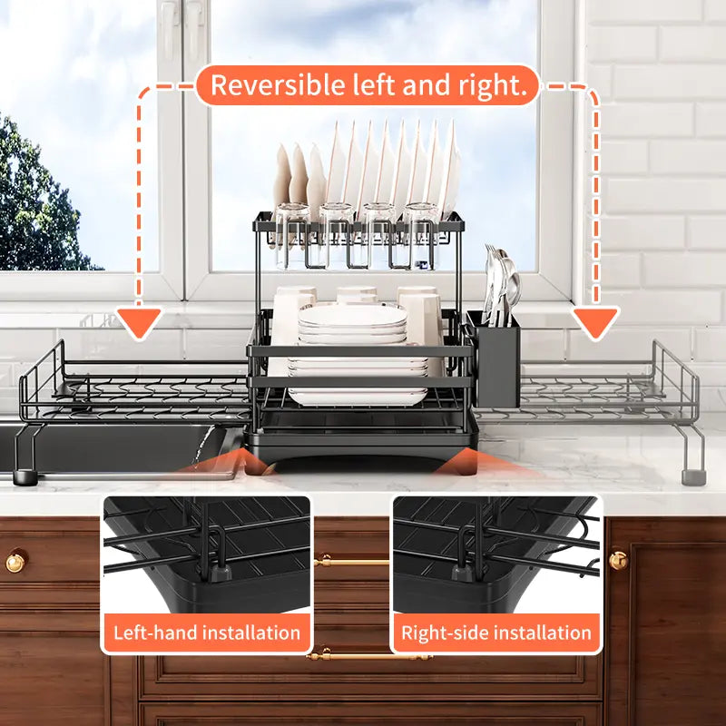 The Space-Saving Dish Rack Every Small Kitchen Needs