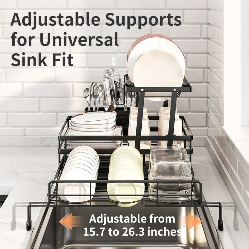 The Space-Saving Dish Rack Every Small Kitchen Needs