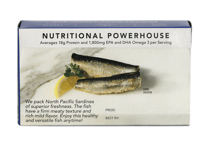 Wild Sardines In Water No Salt Added