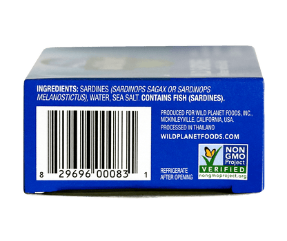 Wild Sardines In Water