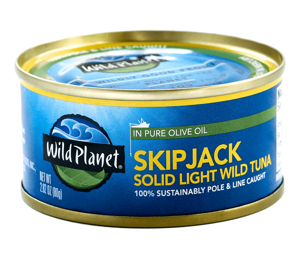 Skipjack Solid Light Wild Tuna in Pure Olive Oil
