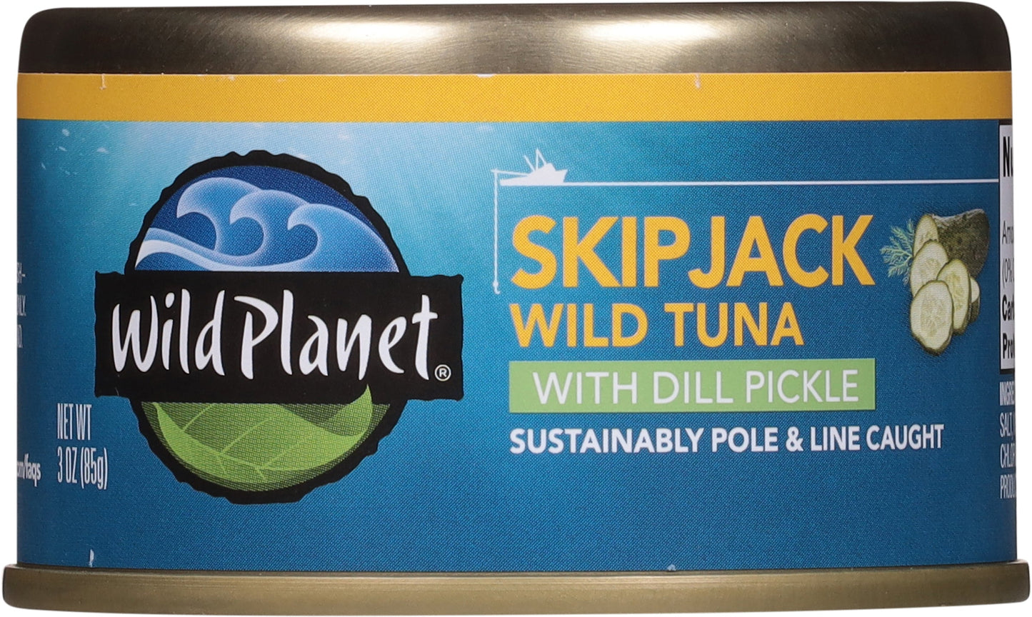 Skipjack Wild Tuna with Dill Pickle