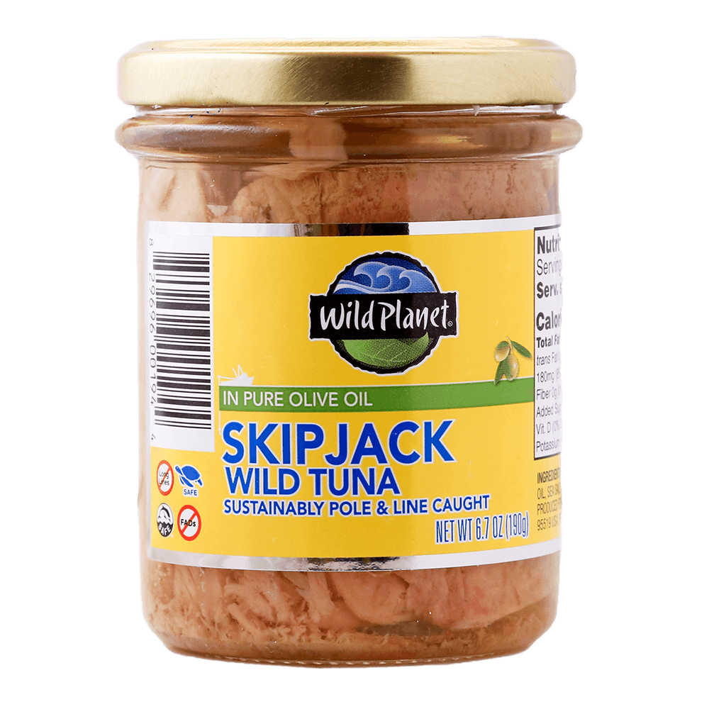 Skipjack Wild Tuna in Pure Olive Oil