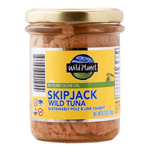 Skipjack Wild Tuna in Pure Olive Oil