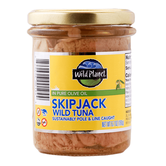 Skipjack Wild Tuna in Pure Olive Oil
