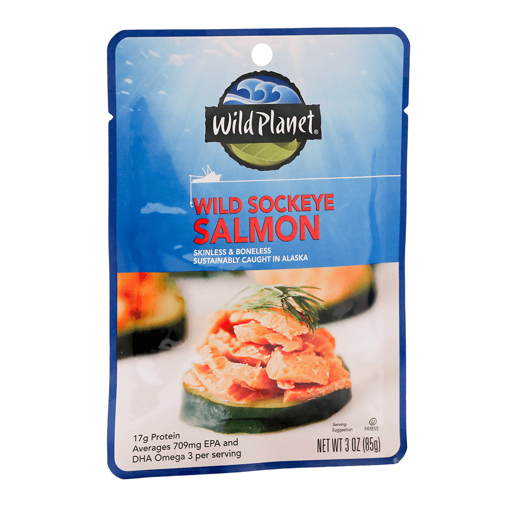 Wild Sockeye Salmon Single-Serve Pouch