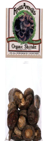 Dried Organic Shiitake Mushroom