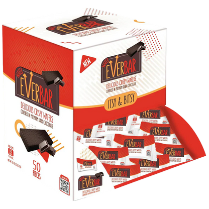 Dark'n Crispy Chocolate Mini Bars (50 CT)