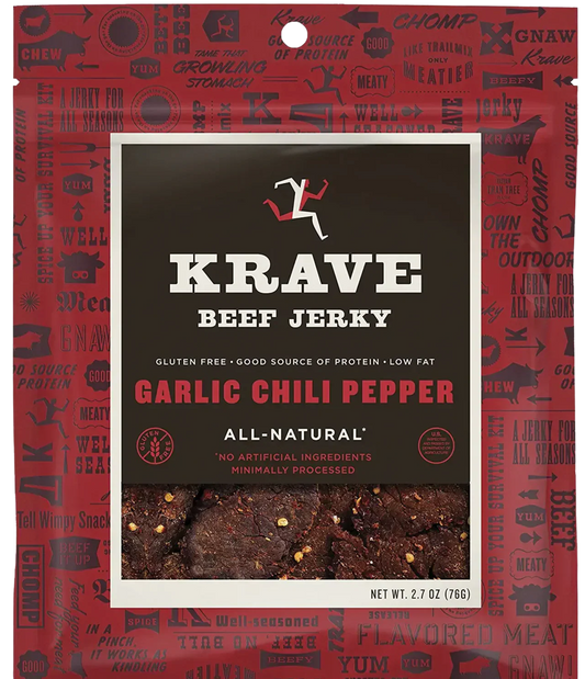 Garlic Chili Pepper Beef Cuts Jerky