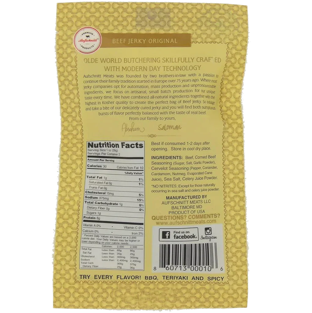 Original Beef Jerky (12 Pack)