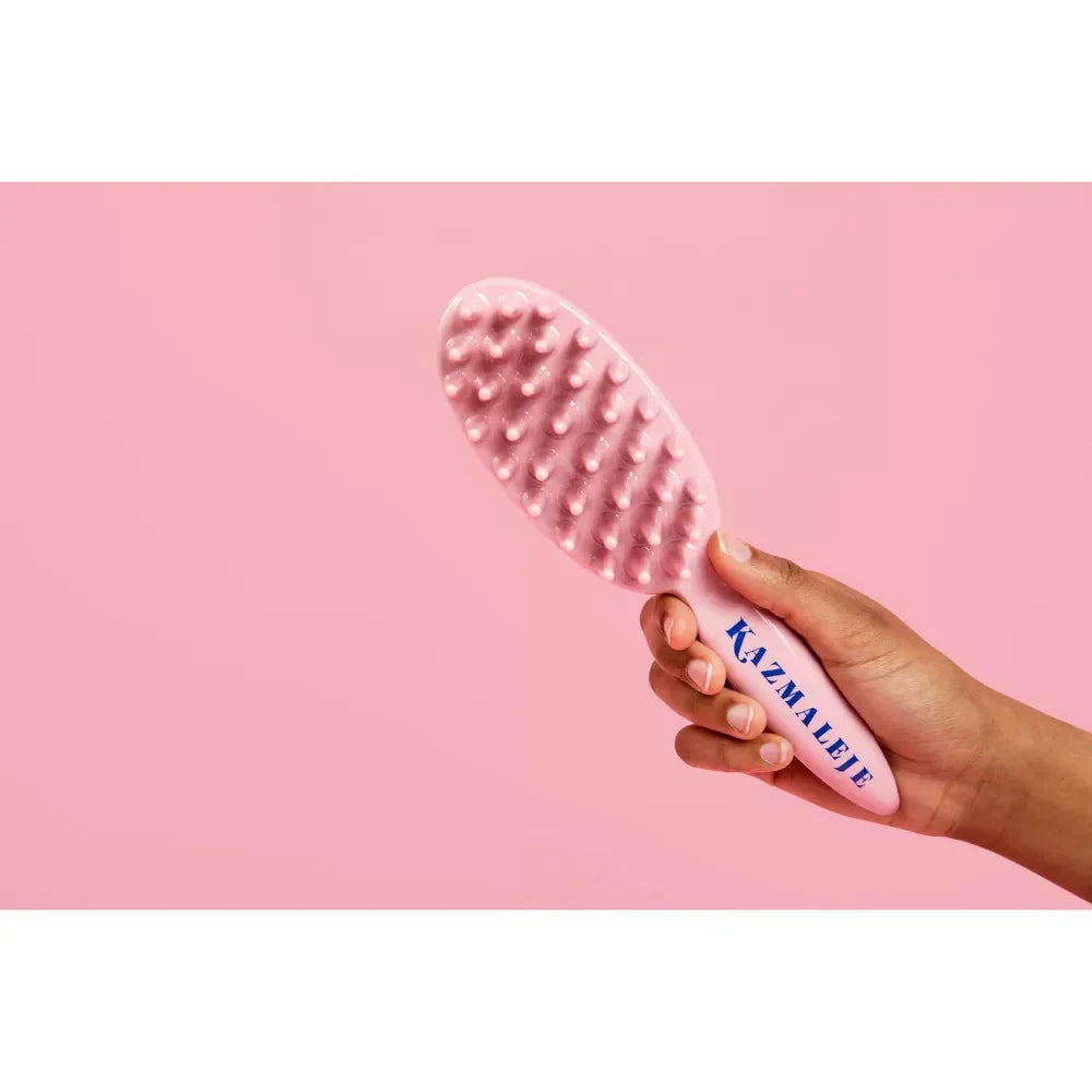 KurlsPlus Paddle Hair Comb - Pink