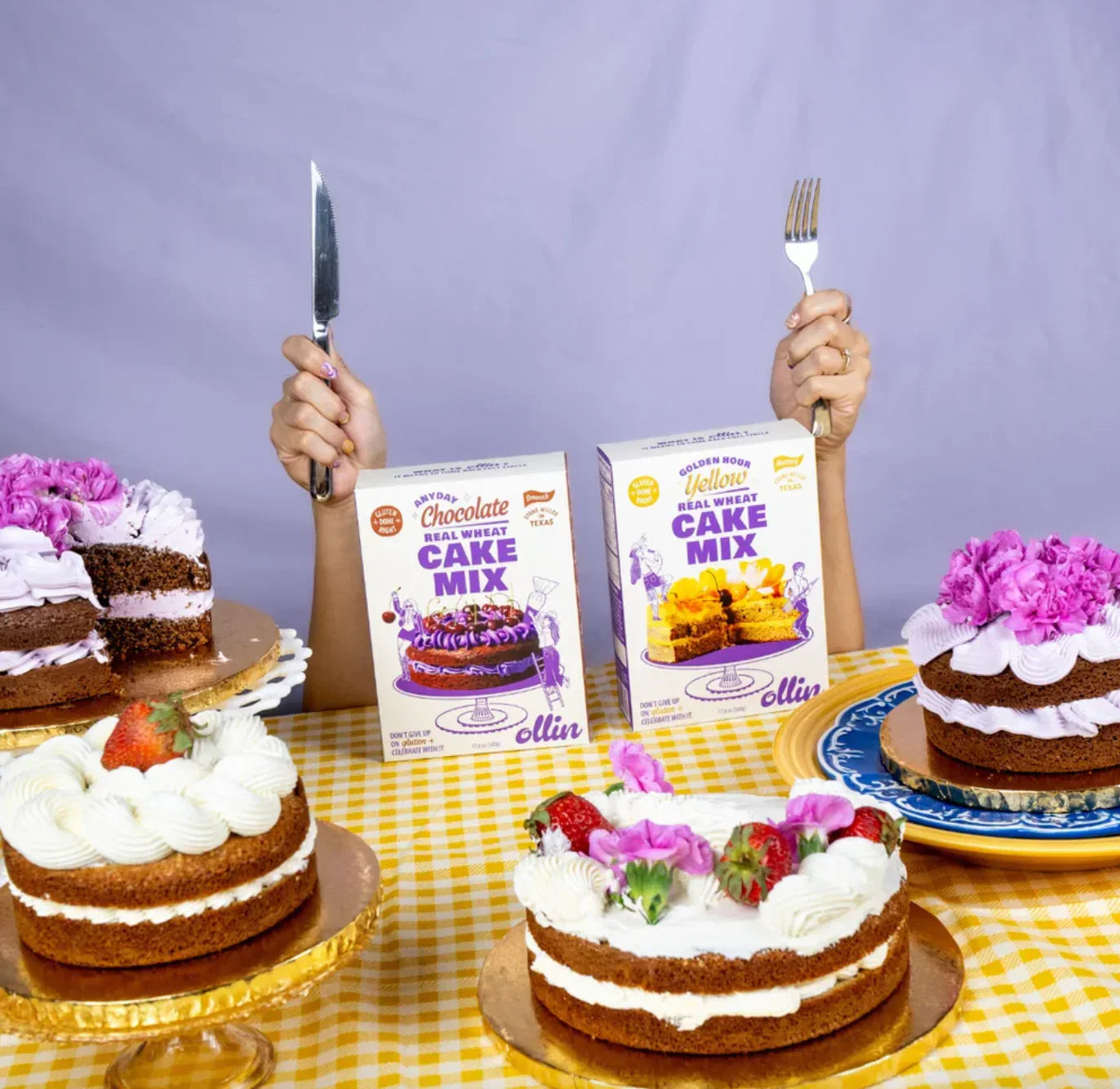 Golden Hour Yellow Cake Mix
