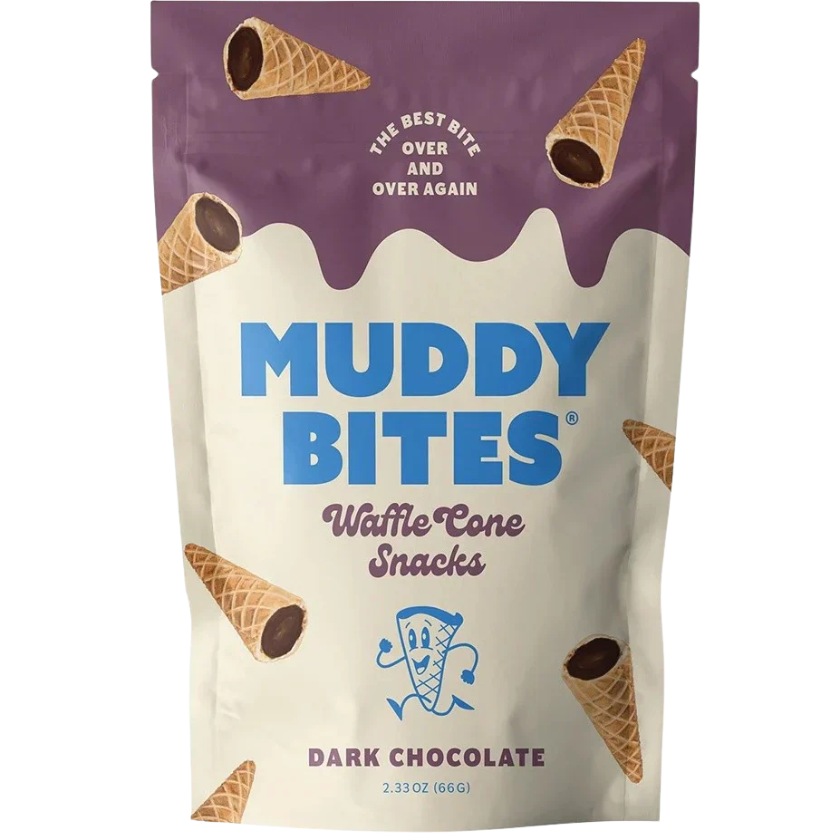 Dark Chocolate Waffle Cone Snacks