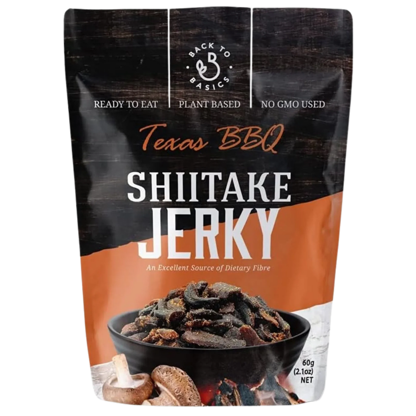 Shiitake Jerky Texas BBQ (12 Pack)