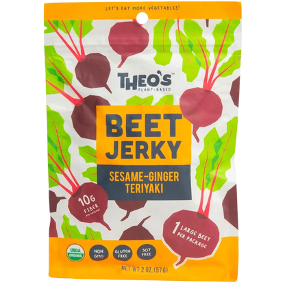 Organic Ginger Teriyaki Beet Jerky