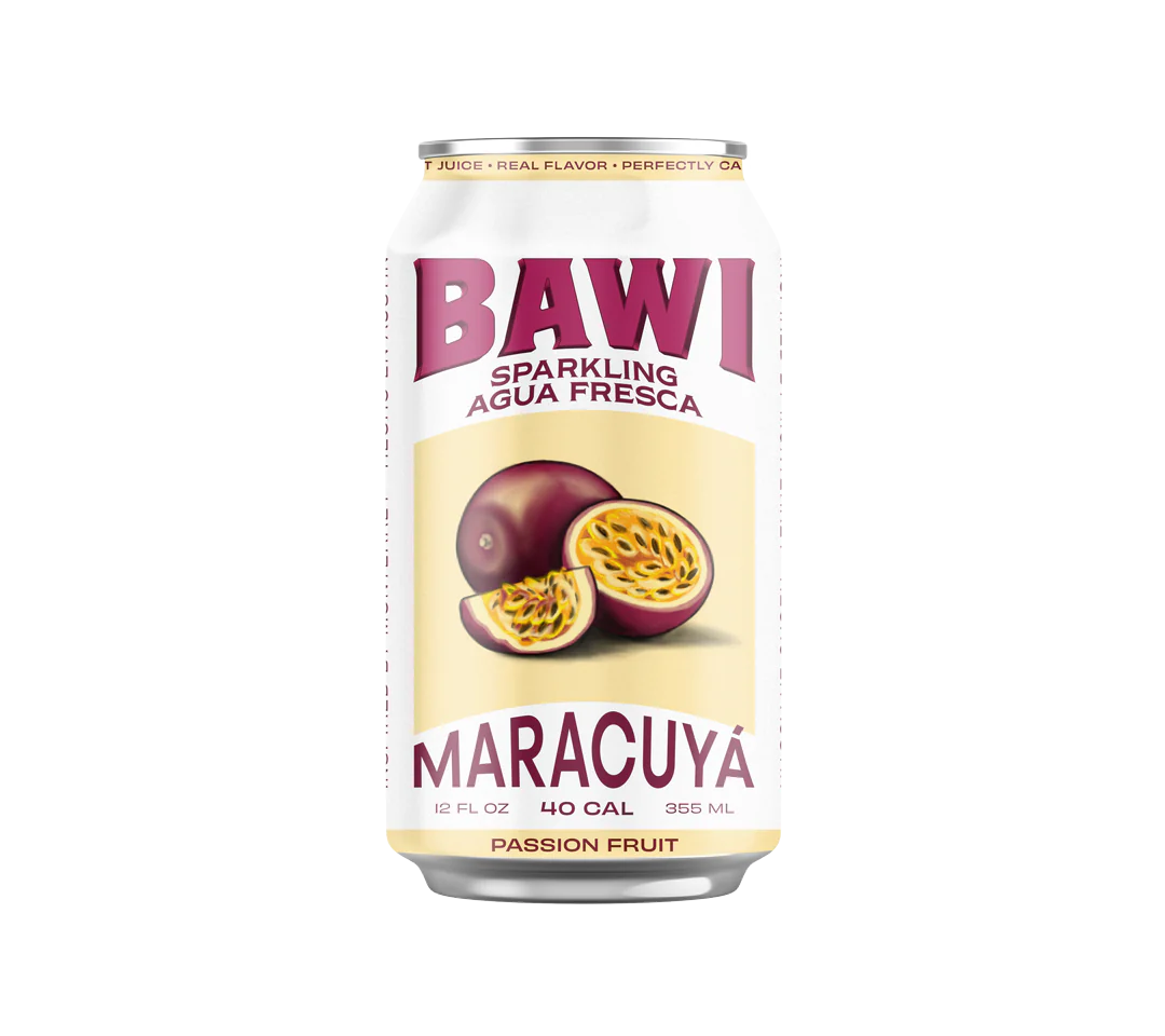 Sparkling Agua Fresca Maracuya - Passionfruit (12 Pack)