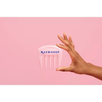 KurlsPlus Pick Hair Comb - Rose