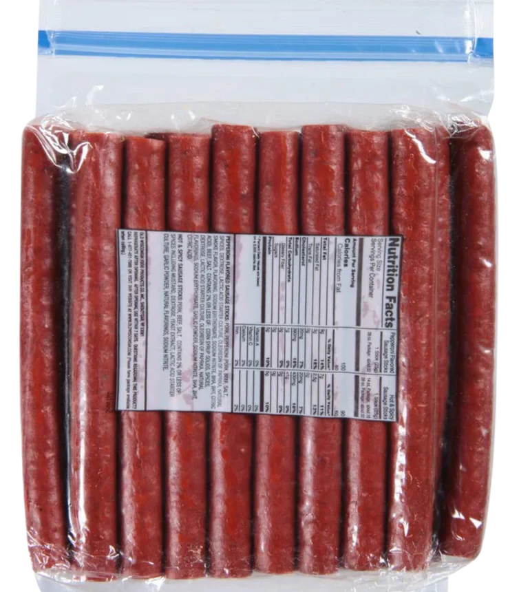 Hot & Spicy Sausage Sticks