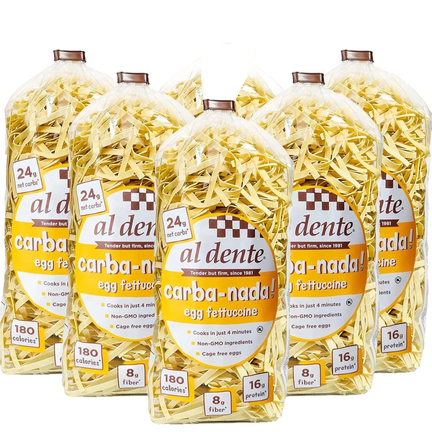 Carba-Nada Egg Fettuccine (6 Pack)