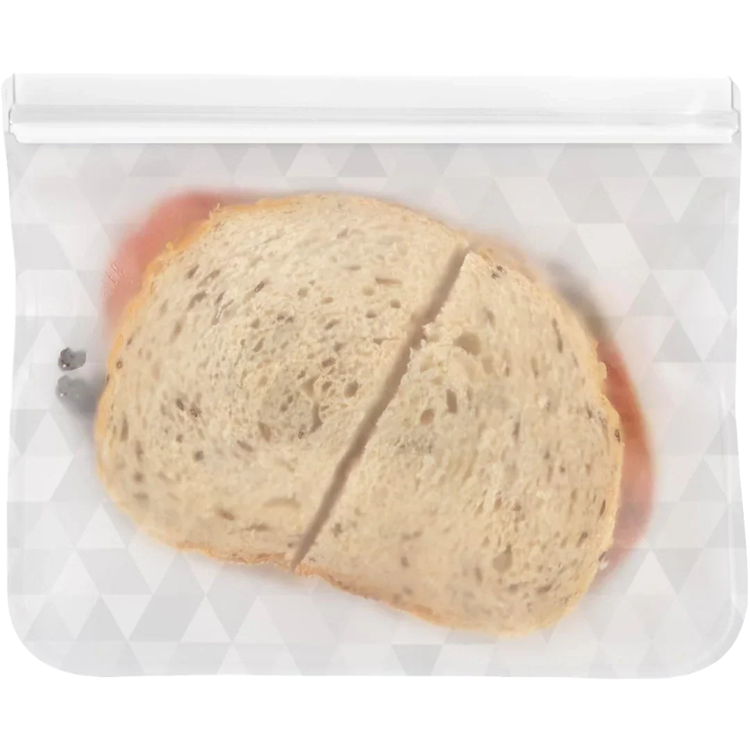 Reusable PEVA Food Bag - Assorted Sizes (6 CT)