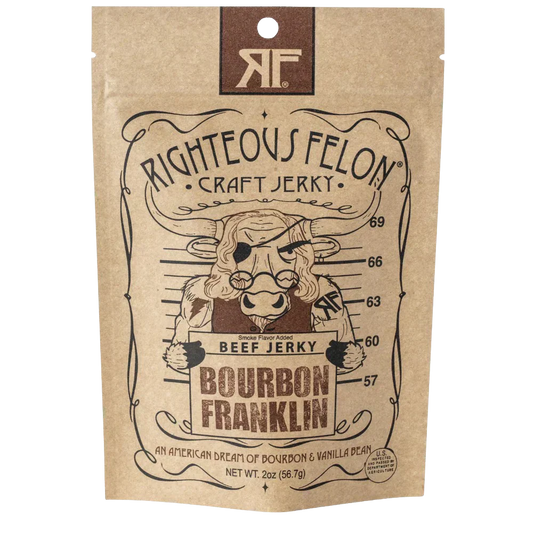 Franklin Bourbon Beef Jerky