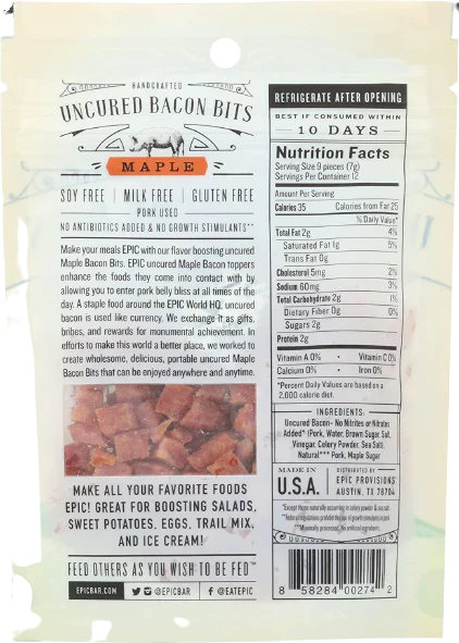 Maple Bacon Bits