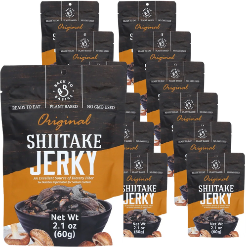 Shiitake Jerky Mushroom (12 Pack)