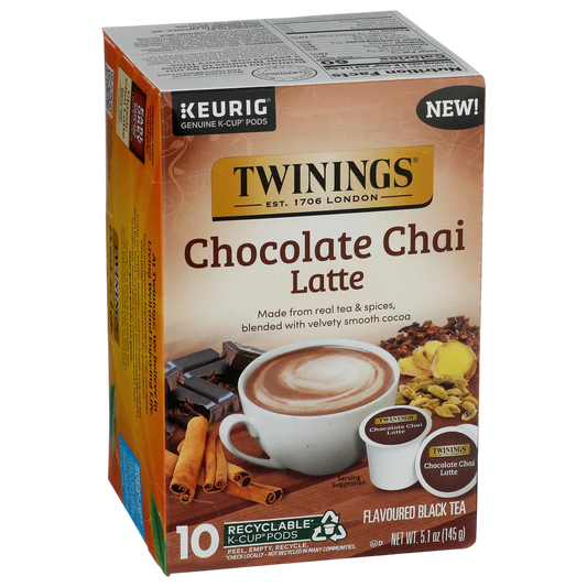 Chocolate Chai Latte Black Tea K-Cup Pods (10 CT)