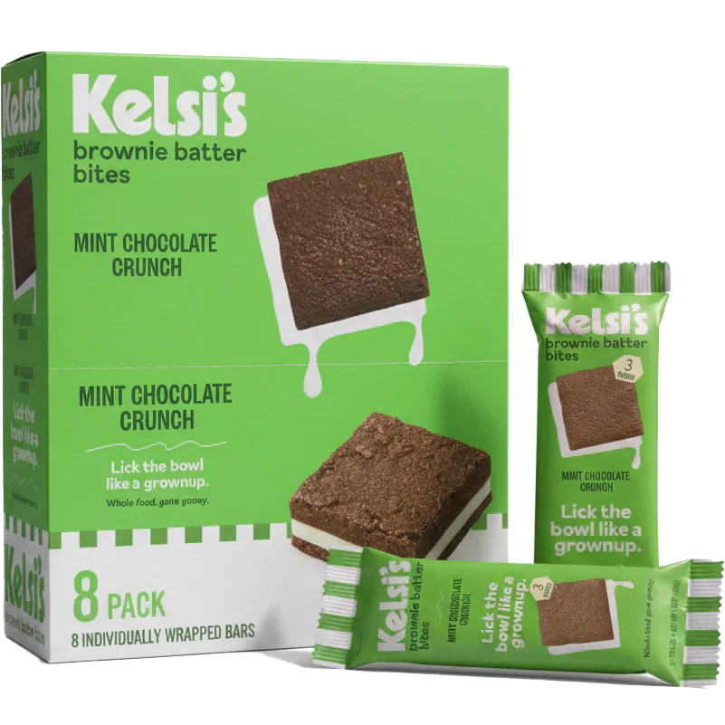 Mint Chocolate Crunch Brownie Batter Bites (8 Pack)