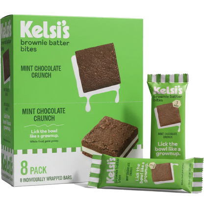 Mint Chocolate Crunch Brownie Batter Bites (8 Pack)