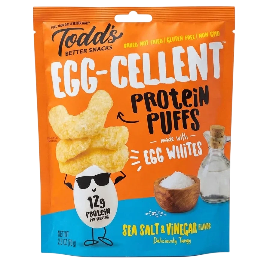 Sea Salt & Vinegar Egg & Lentil Crisps