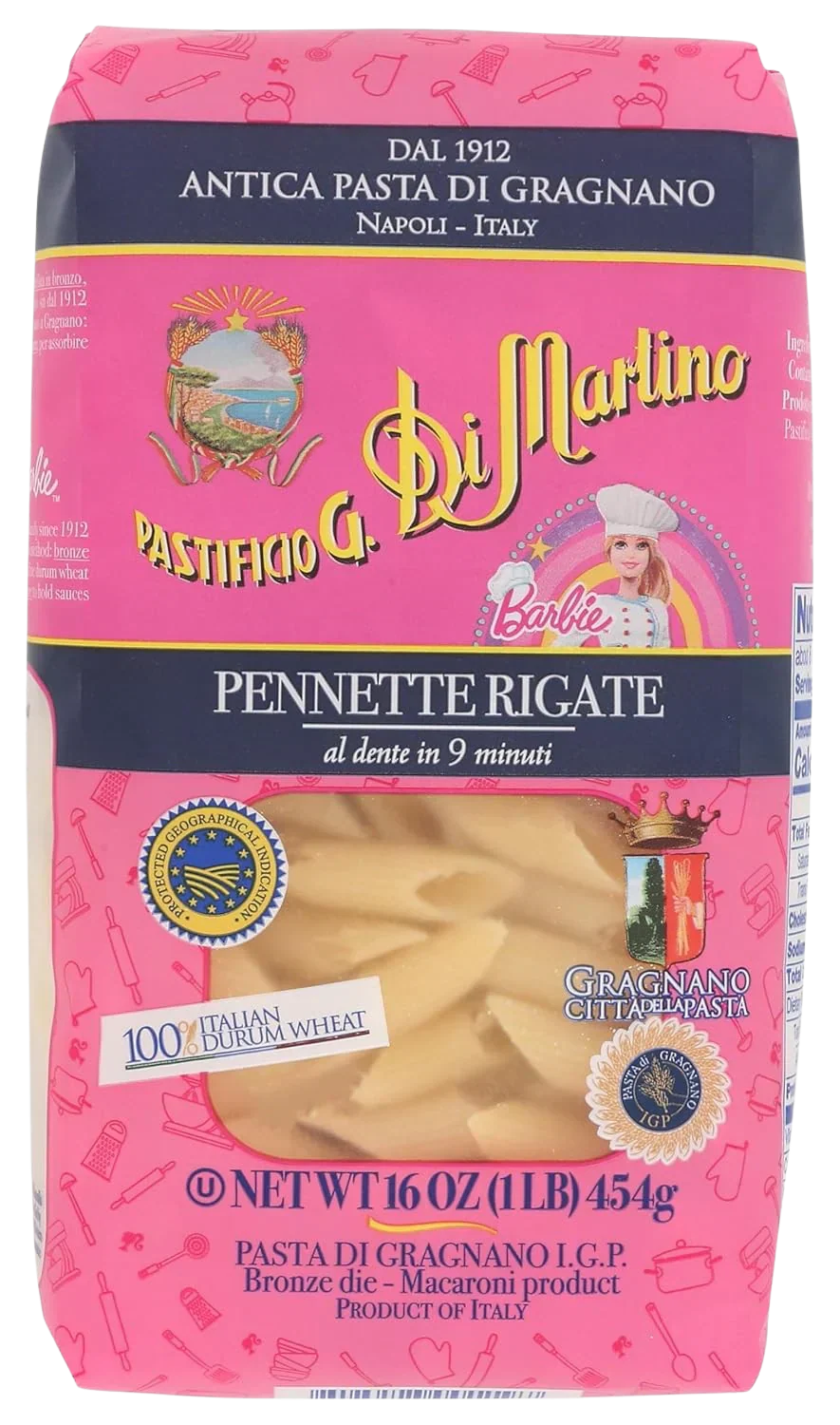 Penne Pasta - Barbie Edition (3CT)