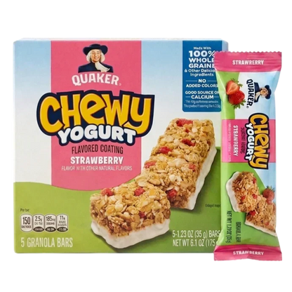 Quaker Chewy Yogurt Granola Bars Strawberry