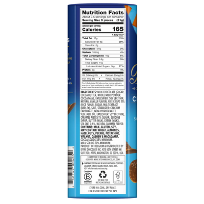 Milk Chocolate Caramel Sea Salt Thins