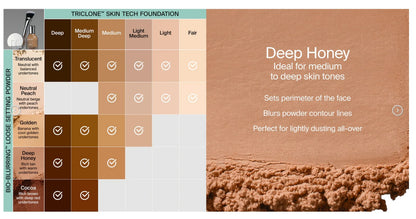 Bio-Blurring Loose Setting Powder - Deep Honey